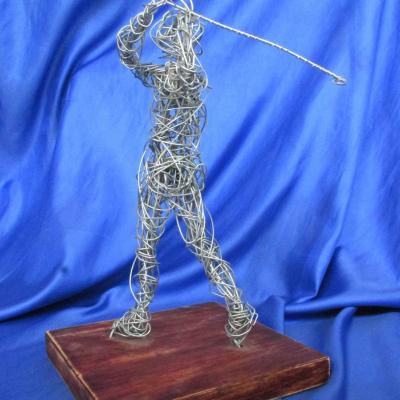 018escultura En Alambre