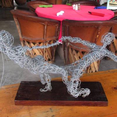 Fescultura En Alambre