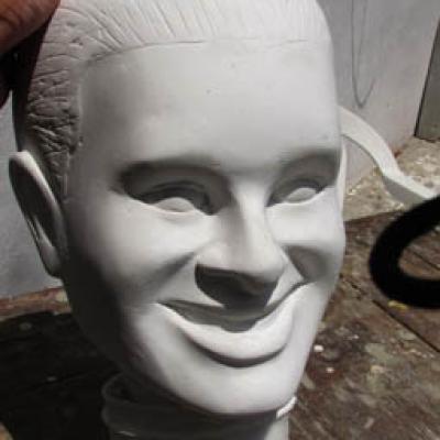 Rostro Femenino En.yeso